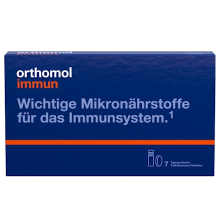 Orthomol Immun Trinkfläschchen/Tabletten 7 St orthomol