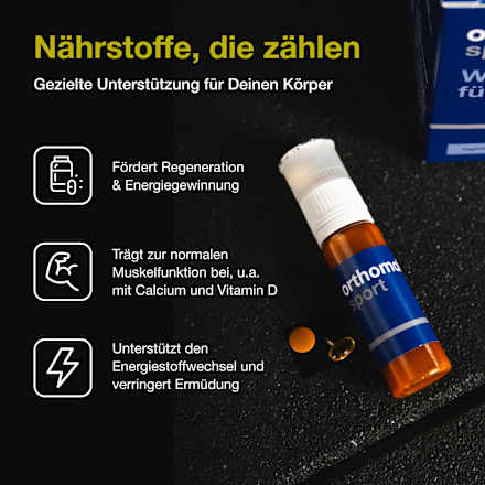 Orthomol Sport Trinkfläschchen/Tabletten/Kapseln 30 St orthomol