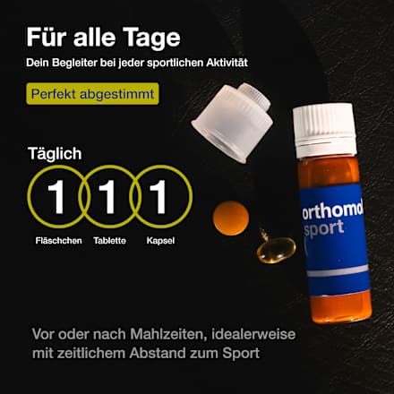 Orthomol Sport Trinkfläschchen/Tabletten/Kapseln 30 St orthomol