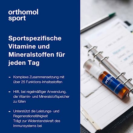 Orthomol Sport Trinkfläschchen/Tabletten/Kapseln 7 St orthomol