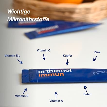 Orthomol Immun Direktgranulat Menthol-Himbeere 7 St orthomol