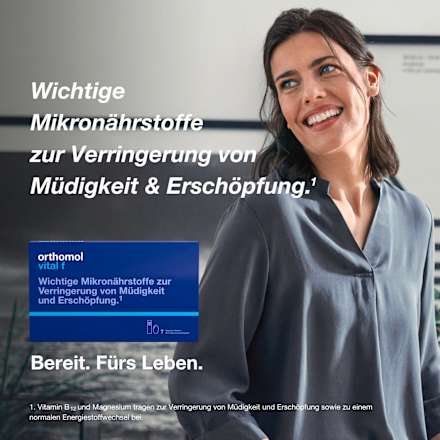 Orthomol Vital f Trinkfläschchen/Kapseln 7 St orthomol