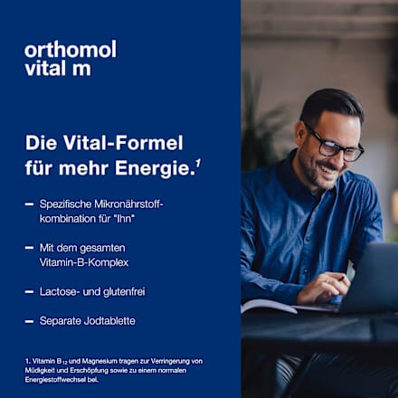 Orthomol Vital m Granulat/Tabletten/Kapseln Orange 15 St orthomol