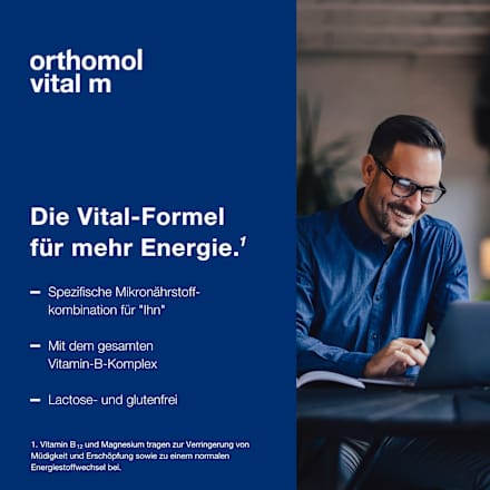 Orthomol Vital m Trinkfläschchen/Kapseln 30 St orthomol