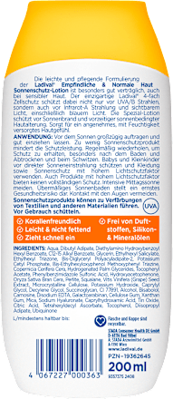 Ladival Empfindliche & Normale Haut Lotion LSF50+ Ladival