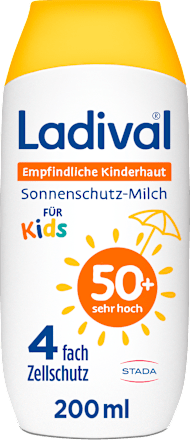 Ladival Empfindliche Kinderhaut Sonnenschutz-Milch LSF 50+ Ladival
