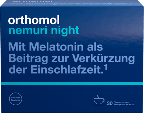 Orthomol Nemuri night Heißgetränk-Granulat 30 St orthomol