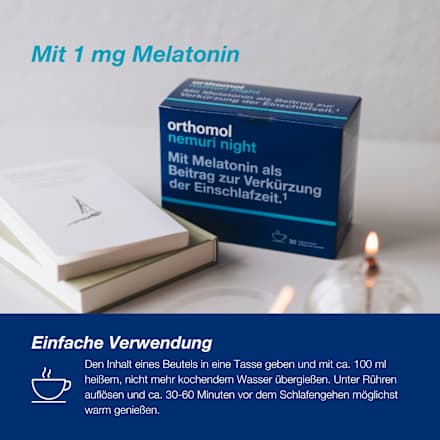 Orthomol Nemuri night Heißgetränk-Granulat 30 St orthomol