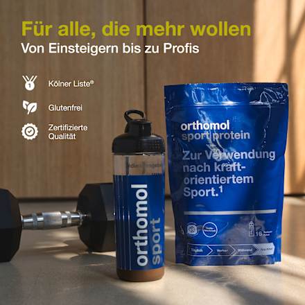 Orthomol Sport Protein Pulver Schokolade orthomol