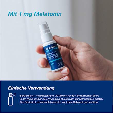 Orthomol Nemuri night Spray Pfefferminz-Geschmack 125 Portionen orthomol