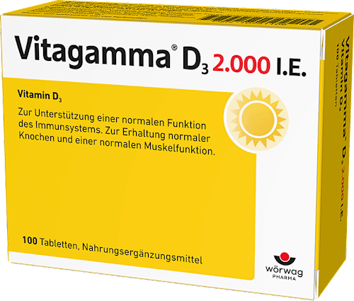 Vitagamma D3 2.000 I.E. Tabletten 100 St Vitagamma