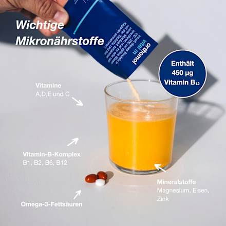 Orthomol Vital m Granulat/Tabletten/Kapsel Orange 30 Tagesportionen orthomol