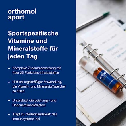 Orthomol Sport Trinkfläschchen/Tabletten/Kapseln 30 St orthomol