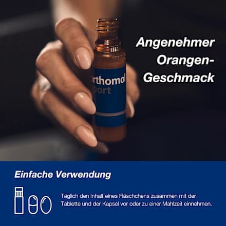 Orthomol Sport Trinkfläschchen/Tabletten/Kapseln 30 St orthomol
