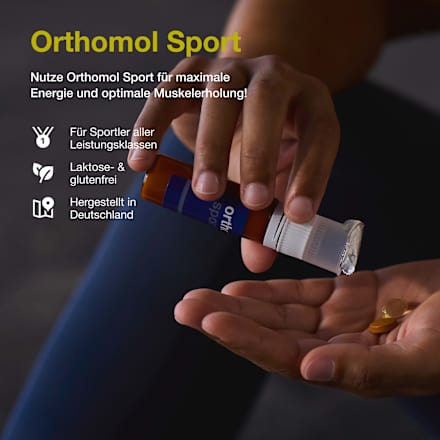 Orthomol Sport Trinkfläschchen/Tabletten/Kapseln 30 St orthomol
