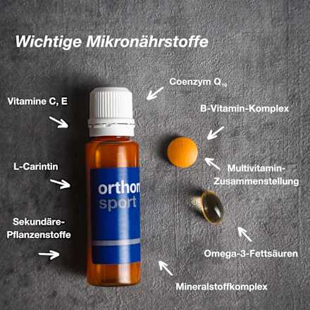 Orthomol Sport Trinkfläschchen/Tabletten/Kapseln 30 St orthomol