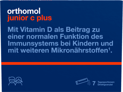 Orthomol junior C plus Direktgranulat Himbeer-Limette 7 St orthomol