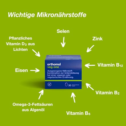 Orthomol Veg one Kapseln 30 St orthomol