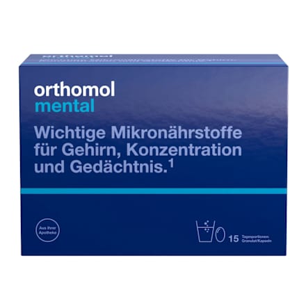 Orthomol Mental Granulat/Kapseln 15 St orthomol