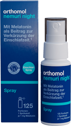 Orthomol Nemuri night Spray Pfefferminz-Geschmack 125 Portionen orthomol