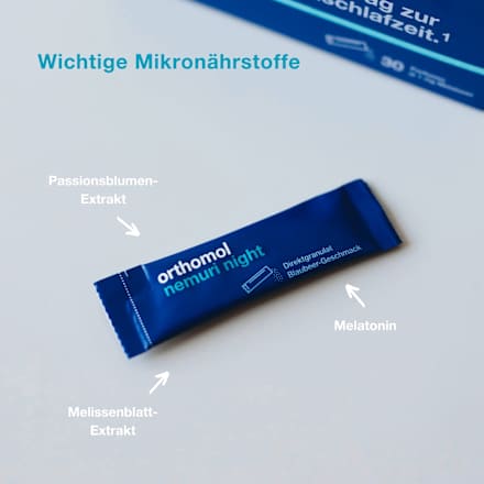Orthomol Nemuri night Direktgranulat 30 St orthomol