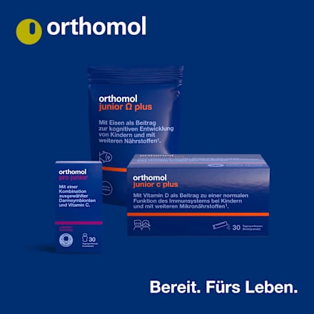 Orthomol Pro junior Kautablette Erdbeere 10 St orthomol