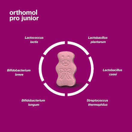 Orthomol Pro junior Kautabletten Erdbeere 30 St orthomol