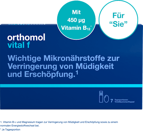 Orthomol Vital f Trinkfläschchen/Kapseln 7 St orthomol
