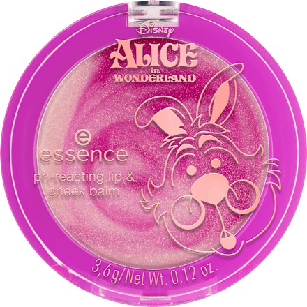 Disney Alice in Wonderland balzám na rty a tváře s pH reakcí 01 Team Fun essence