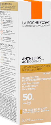 LA ROCHE-POSAY Anthelios Age Correct getönte CC Cream LSF 50 LA ROCHE-POSAY