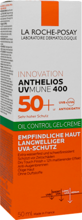 LA ROCHE-POSAY Anthelios UVMUNE 400 Oil Control Gel-Creme ohne Duftstoffe LSF 50+ LA ROCHE-POSAY
