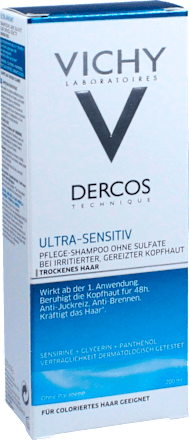 VICHY DERCOS Ultra-Sensitiv Shampoo trockene Kopfhaut VICHY LABORATOIRES