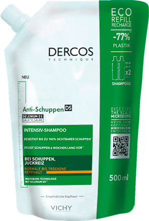 VICHY DERCOS Anti-Schuppen Shampoo normale-trockene Kopfhaut Nachfüller VICHY LABORATOIRES