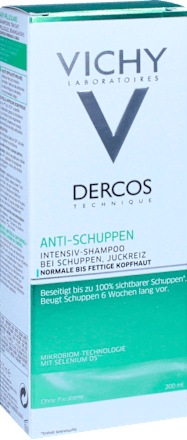 VICHY Dercos Anti-Schuppen Intensiv-Shampoo normale-fettige Kopfhaut VICHY LABORATOIRES