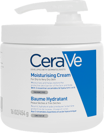 CeraVe Feuchtigkeitscreme Tiegel mit Pumpe CeraVe