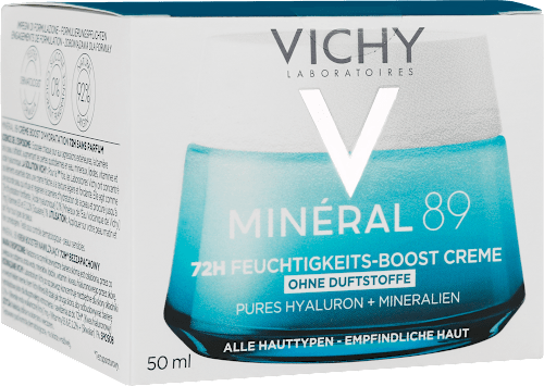 VICHY MINÉRAL 89 72h Feuchtigkeitsboost Creme ohne Duft VICHY LABORATOIRES