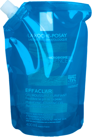 LA ROCHE-POSAY Effaclar schäumendes Reinigungsgel Nachfüller LA ROCHE-POSAY