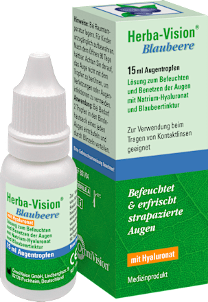 HERBA-VISION Blaubeere Augentropfen Herba-Vision
