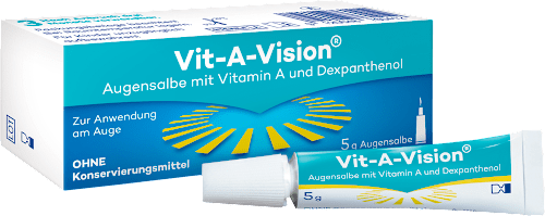 VIT-A-VISION Augensalbe Augensalbe mit Dexpanthenol und Vitamin A Vit-A-Vision