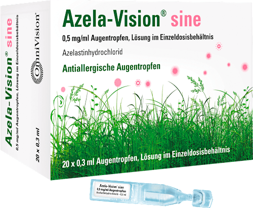Azela-Vision sine  0,5 mg/ml Augentropfen, Lösung im Einzeldosisbehältnis (20x0,3 ml) Azela-Vision