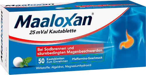 MAALOXAN 25MVAL Kautabletten Maaloxan