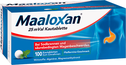 Maaloxan 25mVal Kautabletten Maaloxan