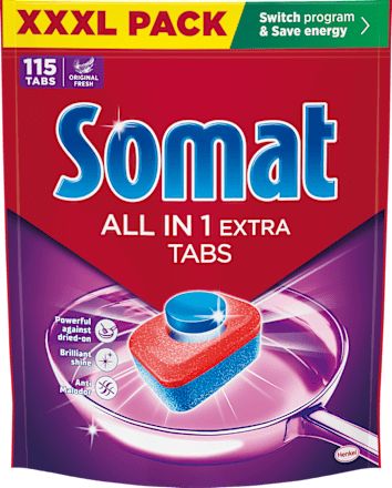 Таблетки за съдомиялна машина All in One Somat