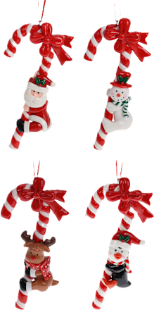 Pendente natalizio Candy Cane assort. KOOPMAN