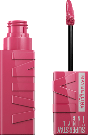 Lippenstiftset  SST Vinyl Ink 20, 4,2 ml & Gratis Lipliner Color Sensational 20 MAYBELLINE NEW YORK