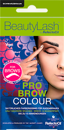 Augenbrauenfarbe Set Pro Schwarzbraun BeautyLash®