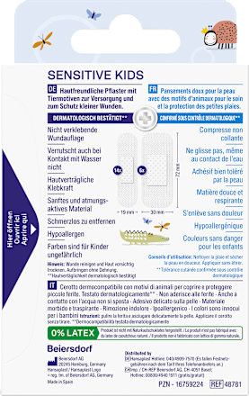 Pflaster Strips Sensitive Kids  Hansaplast