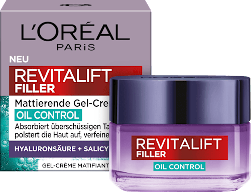 Gesichtsgel Revitalift Filler Oil Control mattierend L'ORÉAL PARiS