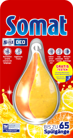Spülmaschinen-Deo Zitrone & Orange Somat