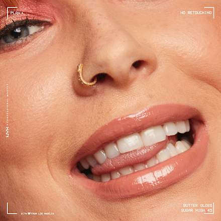 Ajakfény, Butter Gloss 45, Sugar High NYX PROFESSIONAL MAKEUP